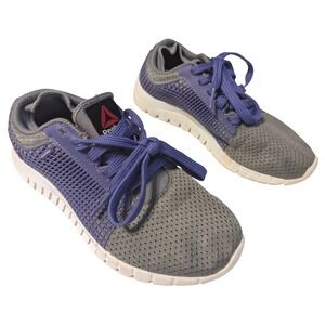Reebok Women's Size 5.5 ZQuick 2.0 Running Shoe Sneakers Nanoweb Gray Purple‎